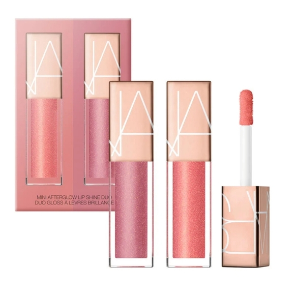 NARS Other - NARS Mini Afterglow Lip Shine Duo: Orgasm & Unbroken, 3.7ml x2, NIB